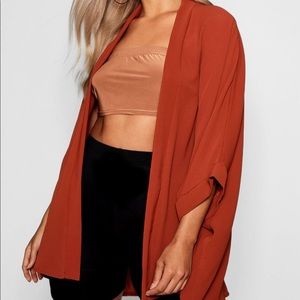 Boohoo woven kimono